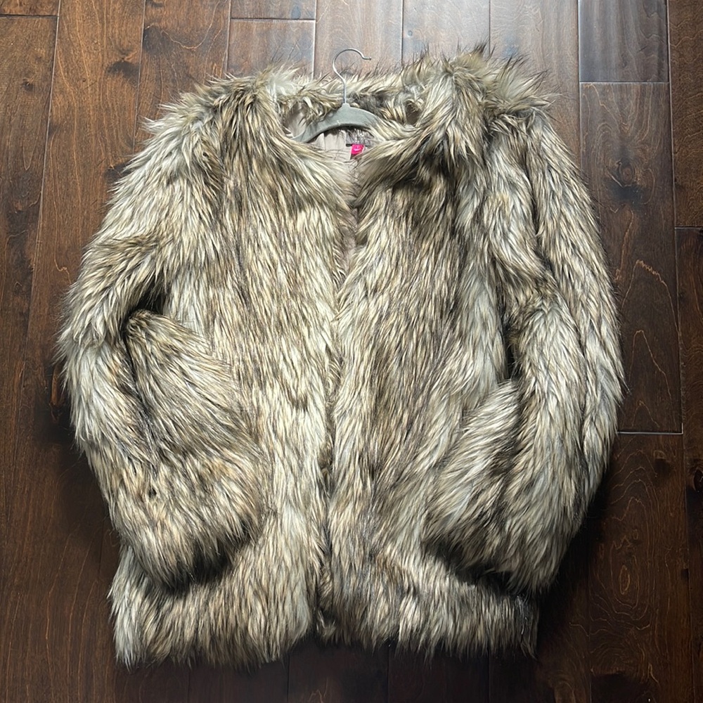 Vince Camuto fur coat